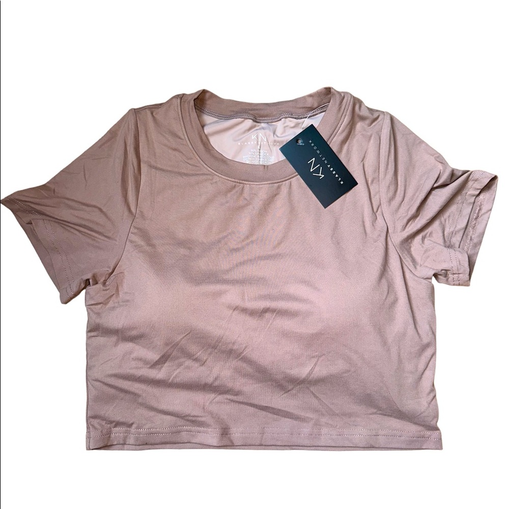 Klassy Network Brami Crop Short Sleeves NEW w Tags